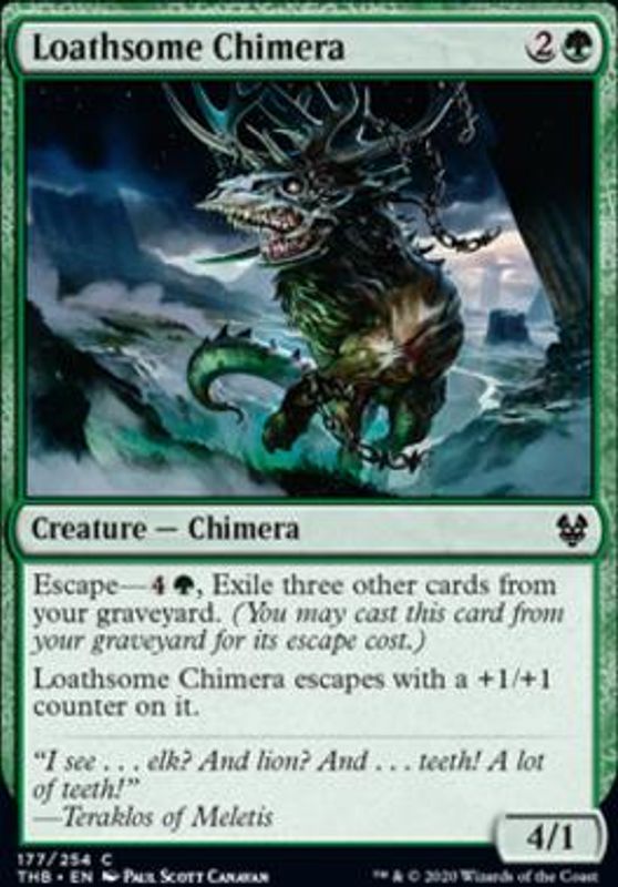 Loathsome Chimera (foil)
