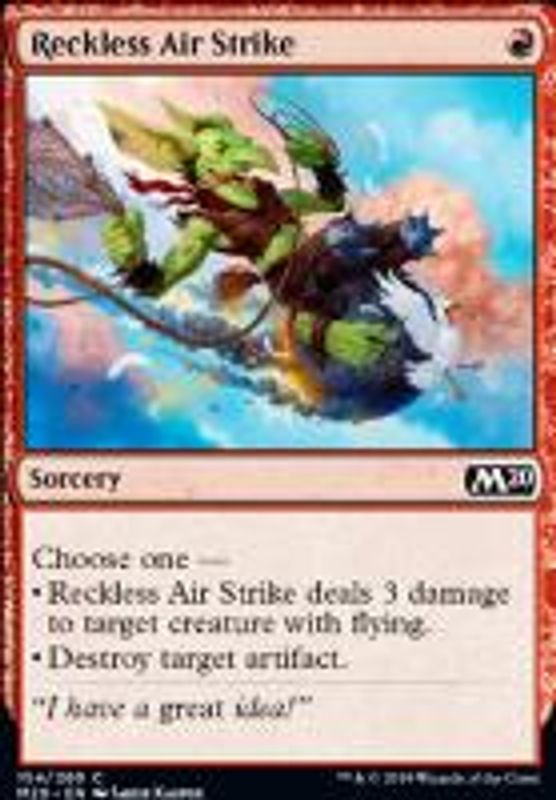 Reckless Air Strike (foil)
