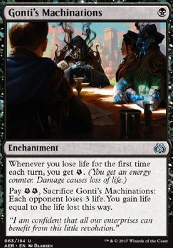 Gonti's Machinations