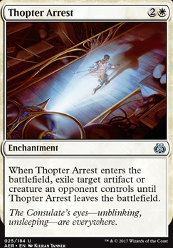 Thopter Arrest