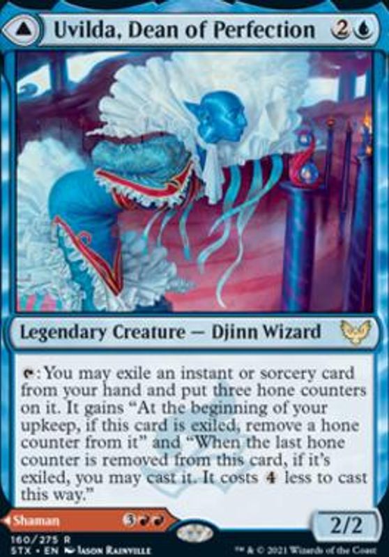 Uvilda, Dean of Perfection