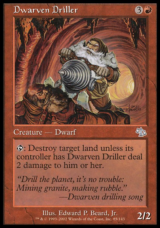 Dwarven Driller