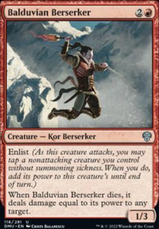 Balduvian Berserker (foil)