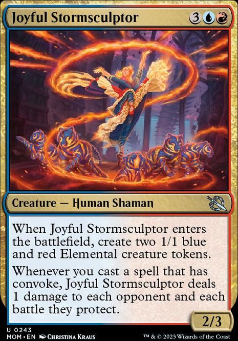 Hovedbilde Joyful Stormsculptor (foil)
