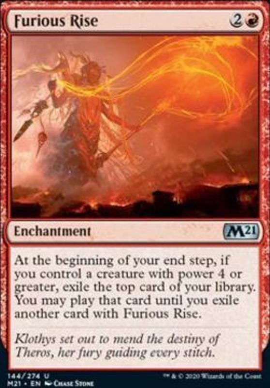 Furious Rise (foil)