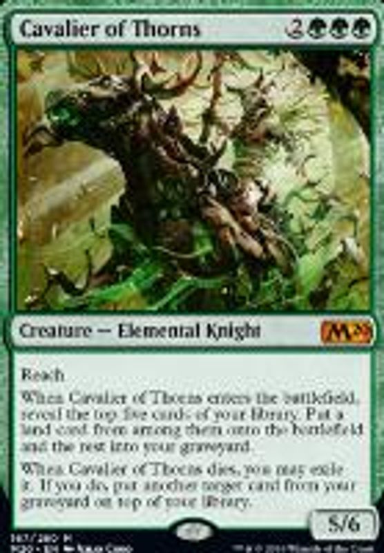 Cavalier of Thorns (foil)