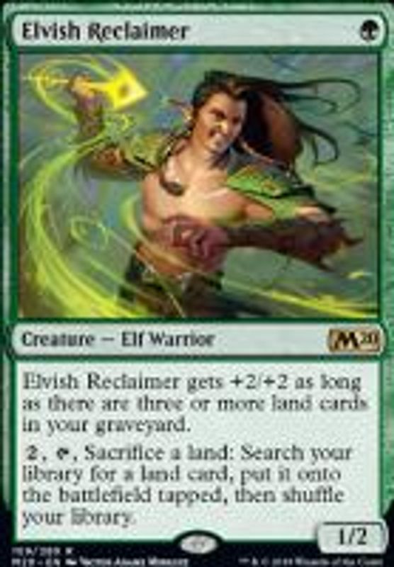 Elvish Reclaimer (foil)