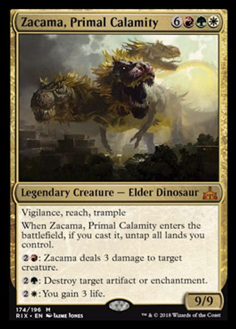 Hovedbilde Zacama, Primal Calamity