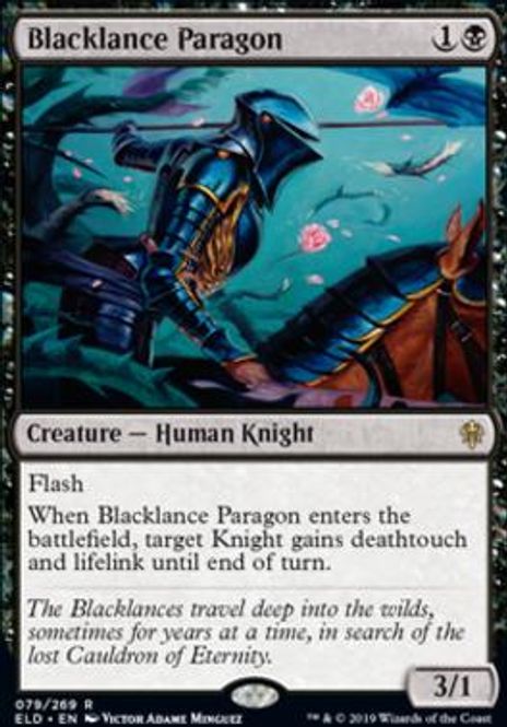 Hovedbilde Blacklance Paragon (foil)