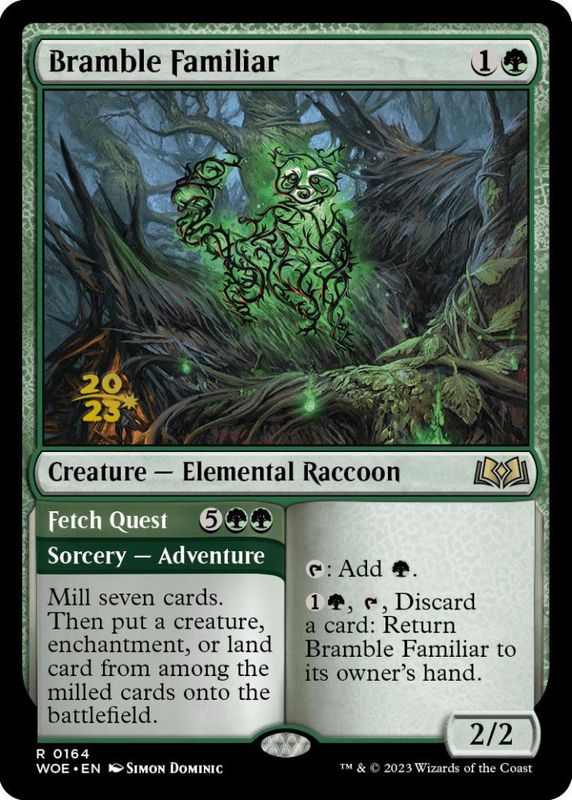 Bramble Familiar (Prerelease Foil)