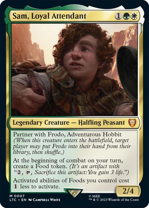 Hovedbilde Sam, Loyal Attendant