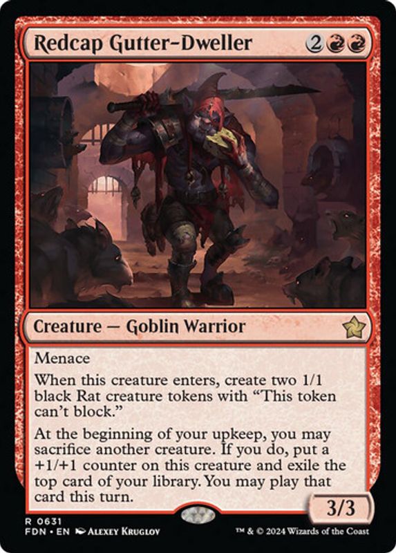 Redcap Gutter-Dweller (Foil)