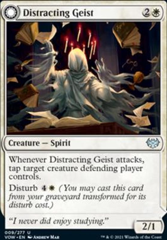 Distracting Geist (foil)