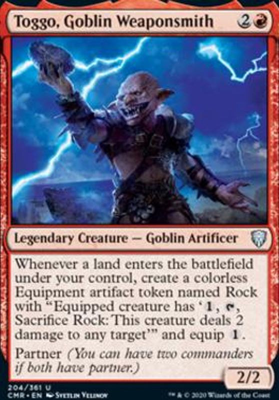 Toggo, Goblin Weaponsmith
