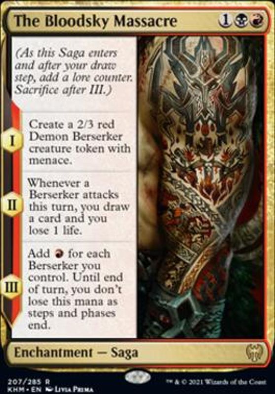 The Bloodsky Massacre (foil)