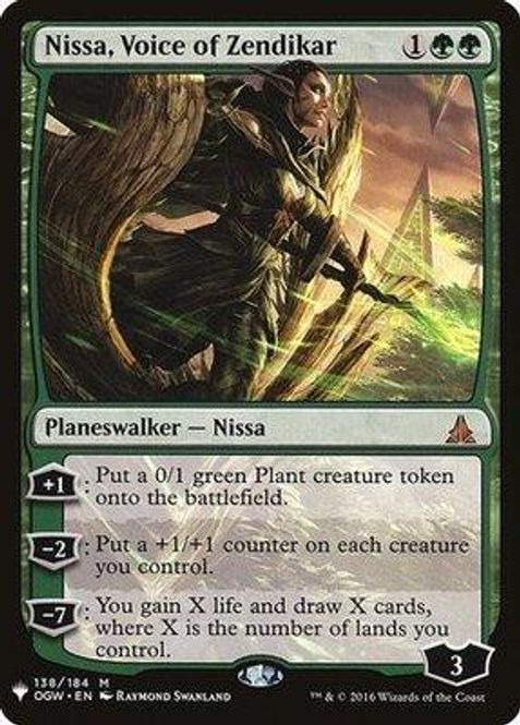 Hovedbilde Nissa, Voice of Zendikar