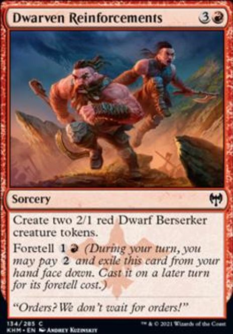 Hovedbilde Dwarven Reinforcements (foil)