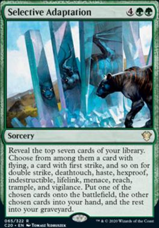 Selective Adaptation
