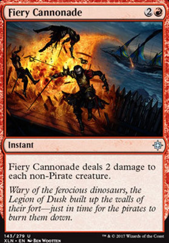 Fiery Cannonade