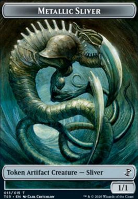 Metallic Sliver Token