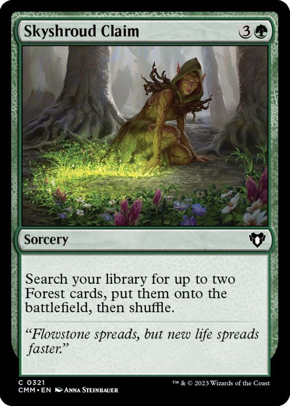 Skyshroud Claim (foil)