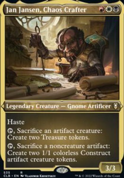 Hovedbilde Jan Jansen, Chaos Crafter ...