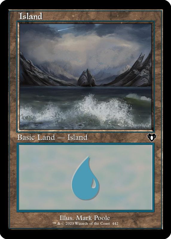Island (0442) (foil)
