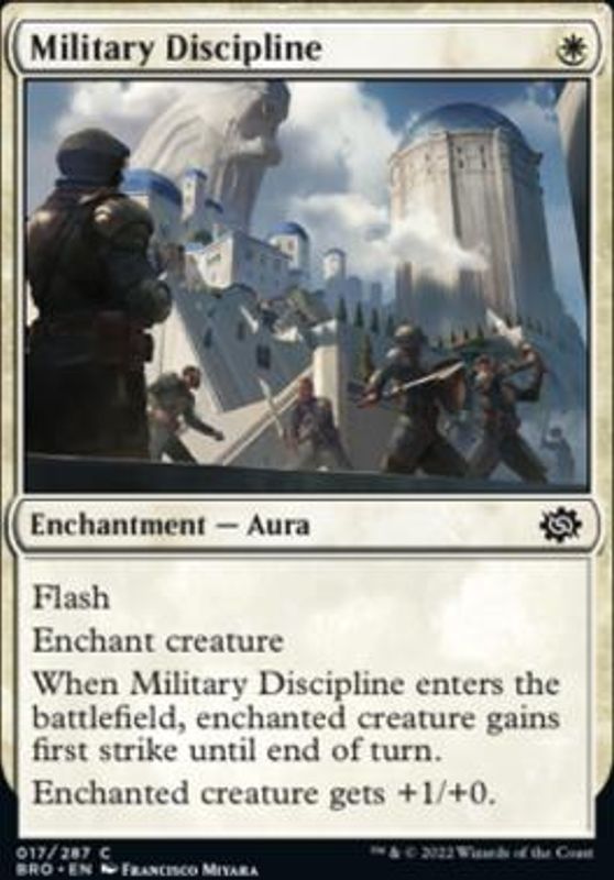 Military Discipline (foil)