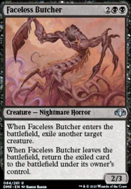 Faceless Butcher