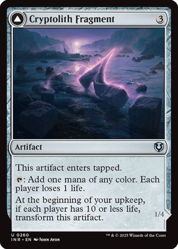 Cryptolith Fragment (Foil)
