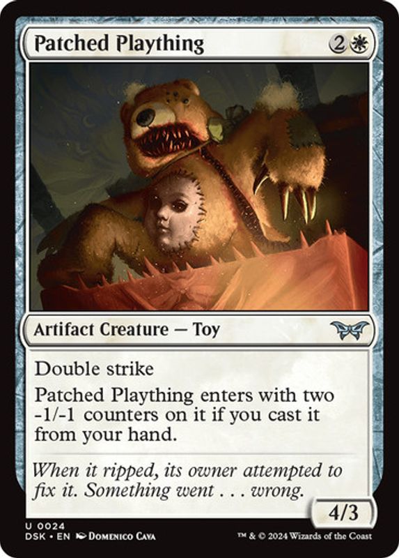 Patched Plaything