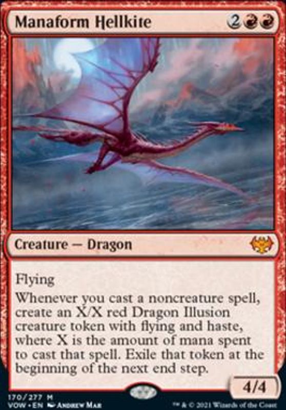 Manaform Hellkite (foil)