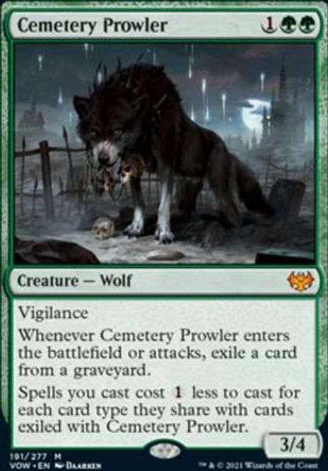 Hovedbilde Cemetery Prowler (foil)