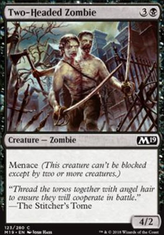Two-Headed Zombie