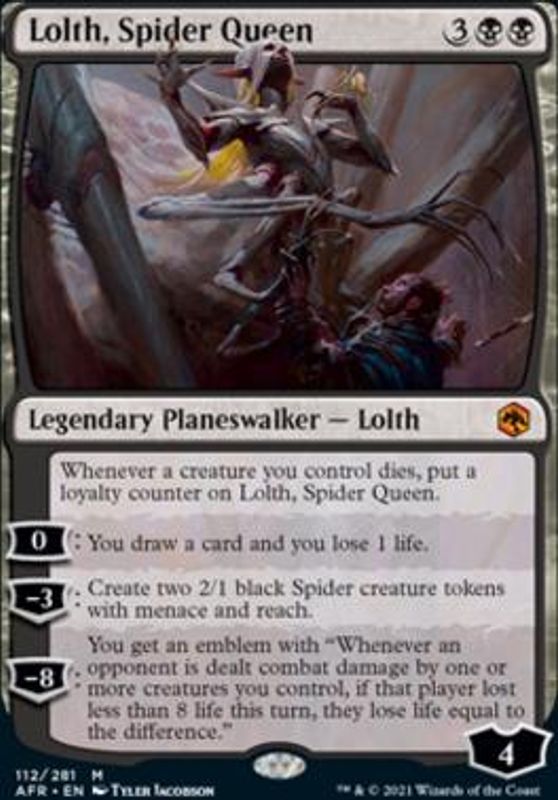 Lolth, Spider Queen (foil)