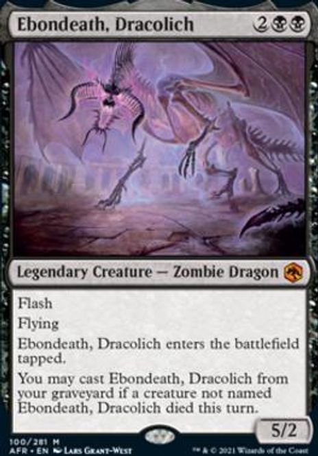 Hovedbilde Ebondeath, Dracolich (foil)