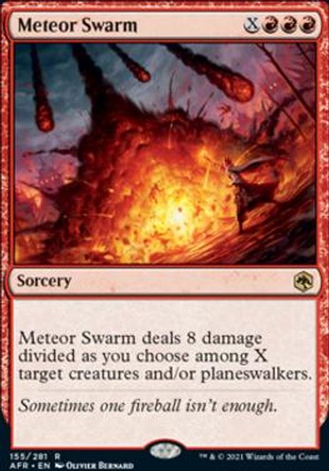 Hovedbilde Meteor Swarm (foil)