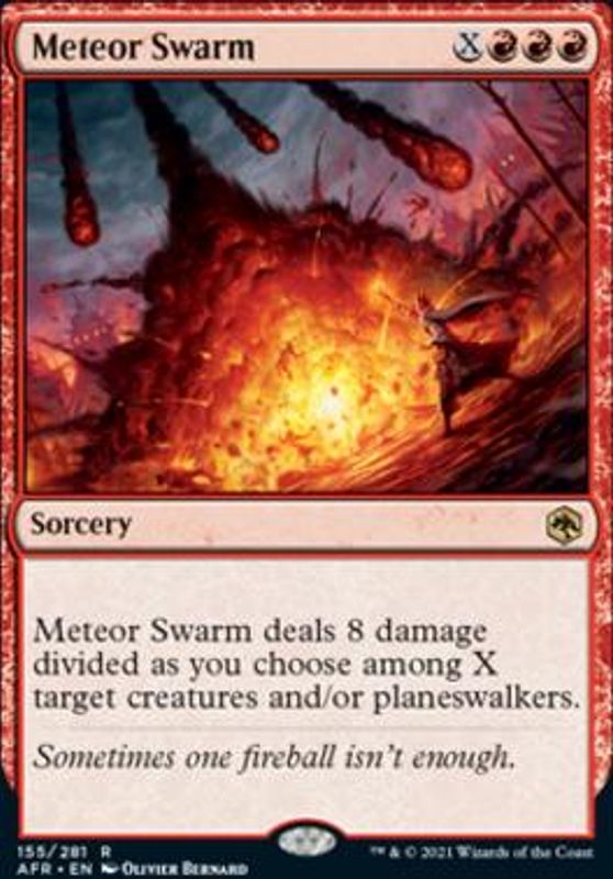 Meteor Swarm (foil)