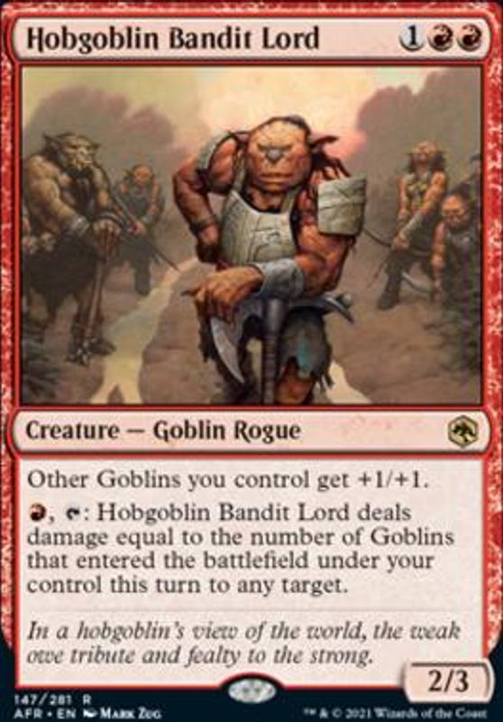 Hobgoblin Bandit Lord (foil)