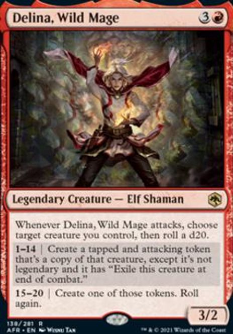 Hovedbilde Delina, Wild Mage (foil)