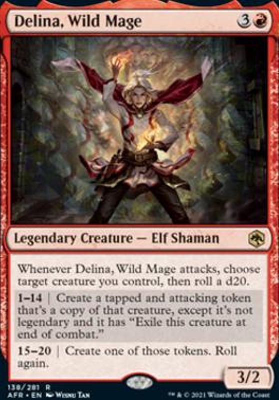 Delina, Wild Mage (foil)
