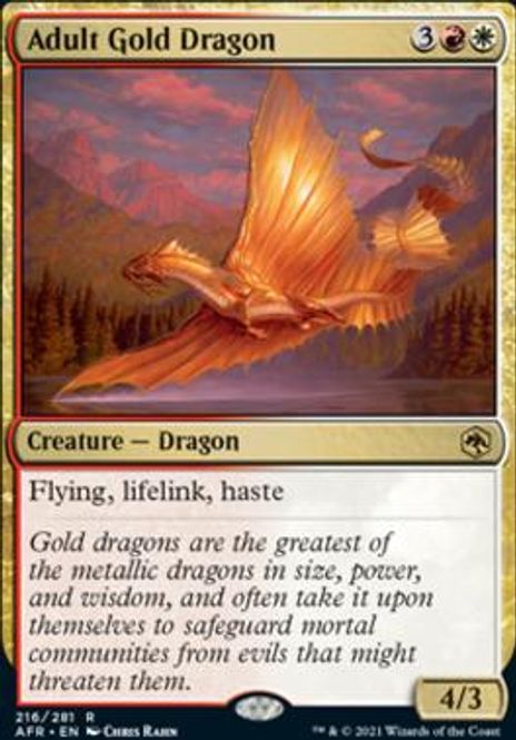 Hovedbilde Adult Gold Dragon