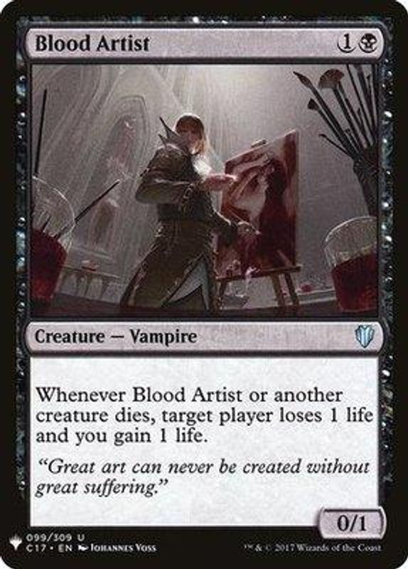 Blood Artist