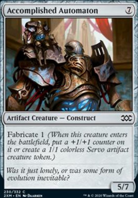 Accomplished Automaton (foil)