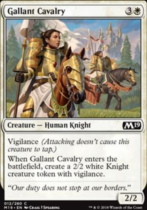 Gallant Cavalry