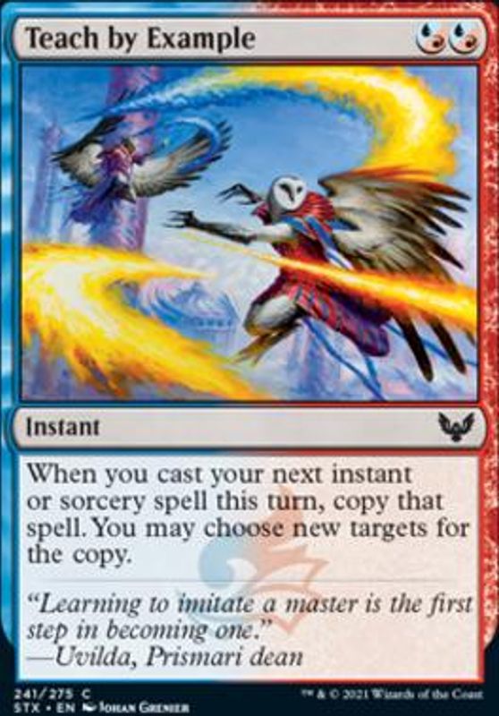 Teach by Example (foil)