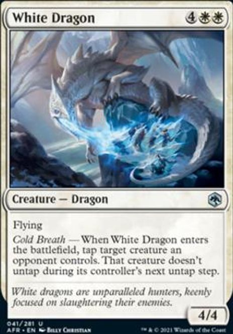 Hovedbilde White Dragon (foil)