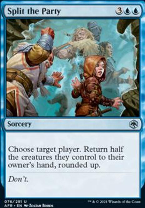 Hovedbilde Split the Party (foil)