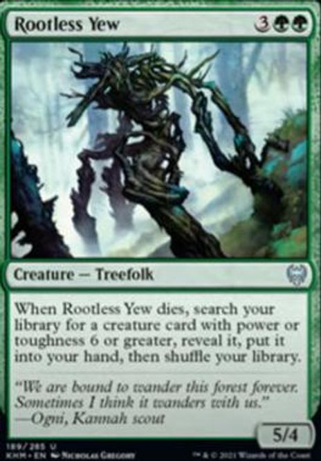 Hovedbilde Rootless Yew (foil)