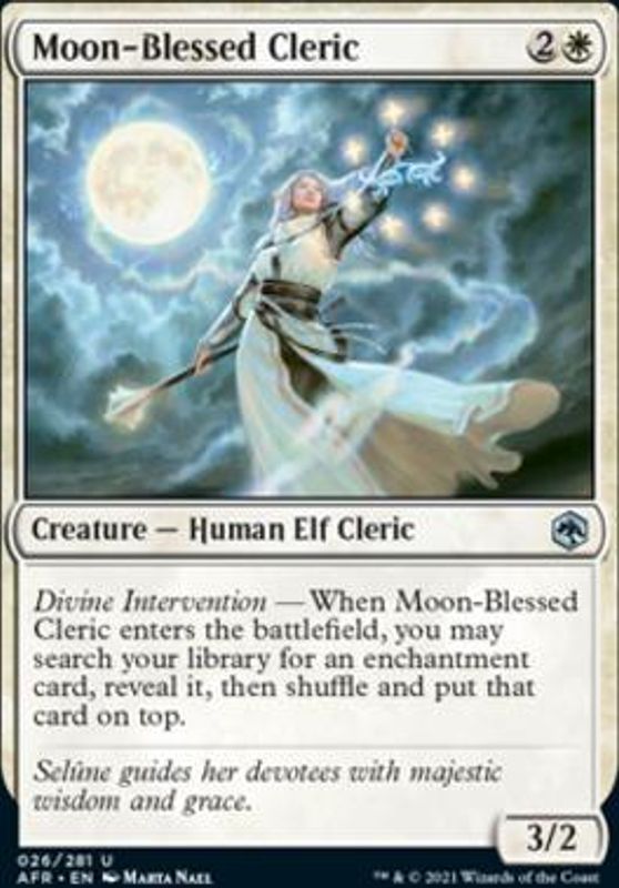 Moon-Blessed Cleric (foil)